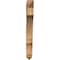 Ekena Millwork Balboa Arts & Crafts Rough Sawn Bracket, Western Red Cedar, 4"W x 26"D x 38"H BKT04X26X38BOA03RWR - alternate 2